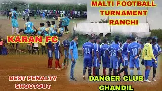 DANGER CLUB CHANDIL VS KARAN FC|BEST FOOTBALL HIGHLIGHTS|| BEST PENALTY SHOOTOUT| @manohargaming