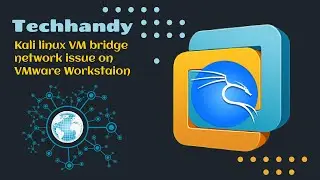 Проблема сетевого подключения моста рабочей станции Kali Linux VMware