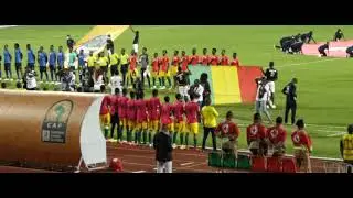 Guinée - Hymne national (vs Tanzania, 27 janvier 2021) #CHAN2020