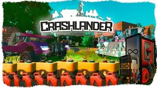 Самый лучший мод для выживания СЛОМАЛСЯ!!! CrashlandeR