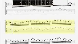 Cacophony   Black Cat GUITAR 1 TAB