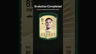 Antony&rsquo;s Man United meme era is over 😔 2025 Prime 🐐 #eafc #eafc25 #fc25 #fut #football #shorts
