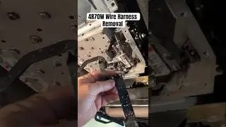 How To Remove Internal Hard Plastic Wiring Harness 4R70W Transmission Valve Body Elec Strap #shorts