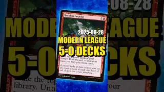 UNDEFEATED MTG Modern League Decklists (2025-08-28) #davidroyale #modern #modernmtg