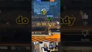 Do it lady! Screen cap from The Collab A.D. Podcast! #doitlady #fyp #rocketleague #theaggregateshow