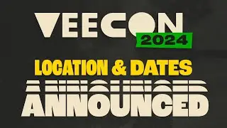 Announcing VeeCon 2024 Location & Dates
