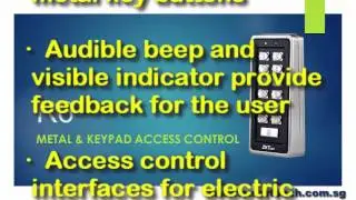 Access Control Machine R6 Special Features Integrated With Access Control System