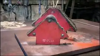 Cleaning welding magnets. How to clean welding magnet holder from iron dust