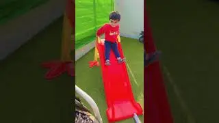 #baby #slide #swing #cutebaby #enjoy ❤️❤️