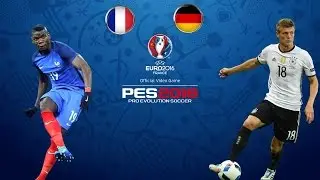 EURO 2016 YARI FİNAL - Fransa - Almanya (PES2016PC) France - Germany