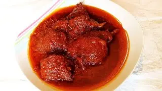 How to make Nigerian chicken stew