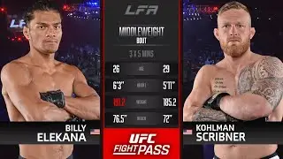 LFA 130: Billy Elekana vs Kohlman Scribner | April 22, 2022