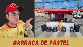 Detalhes da Barraca de Pastel e Caldo Cana.✅
