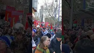 anti-genocide protests in Melbourne #freepalestine #Melbourne #freegaza #protests
