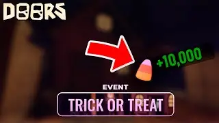 Eu Peguei 10.000 Doces no Trick or Treat do DOORS