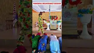 Powerful deliverance session 🔥  See the raw power of God at work ad Pastor Tola prays #powerful 
