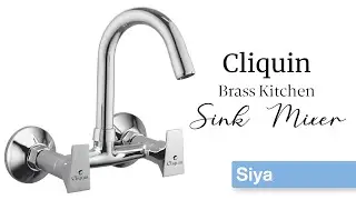 Cliquin Brass Sink Mixer Tap &ndash; Hot & Cold Water with 360&deg; Swivel Spout! #cliquin  ⁨@CliquinStore⁩