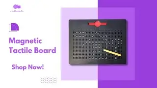 Exploring the Magnetic Tactile Board: A Revolutionary Tool for Braille Learning, Tactile Drawing