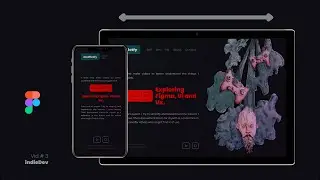 How I used Figma to design a responsive landing page for my website