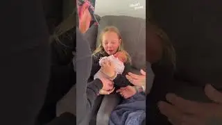 Big Sister's Emotional First Meeting with Newborn Baby Sister