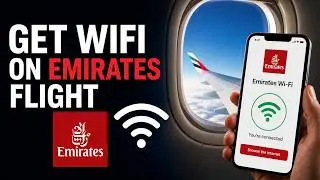 How to Get Wifi on Emirates Flight | Emirates Inflight Wifi Connection | Use Free Wifi on Emirates