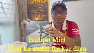 Budget Mic! Vlogs ki Audio quality fix kar di!#explore #explorepage #travel  #vlogging #Vlogs Audio