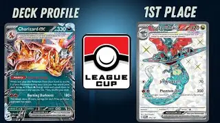 DECK PROFILE - FERNANDO DIAZ - DRAGAPULT CHARIZARD / LEAGUE CUP POKEMON  PLAYA DEL CARMEN
