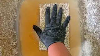 ASMR 🧽🫧/Soaked Sponge/Soapy Rinsing/Размокшая Губка/Пенное полоскание/