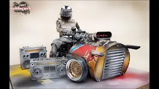 PVC Pipe RC Drift Mower. WIP.
