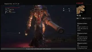 Bloodborne,Playing rifle spear like Gunlance