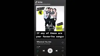 A bunch of 5sos tik toks