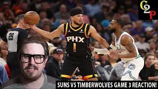 Suns vs T-Wolves Game 3 Reaction | Ant Man Superstar | Sun sets in Phoenix | The Cover Two Podcast