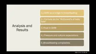 Understanding mother&rsquo;s decisions around use of Donor Human Milk for supplementation - Maria Khalid