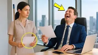 Я Отдам Тебе Свою Зарплату, Если Переведёшь Это, Смеялся Миллионер Босс... Но Уборщица Заставил Его