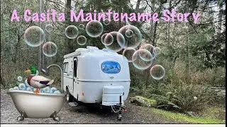 Casita Care 101: Greasing Wheel Bearings, Awning Setup & A Fresh Wash