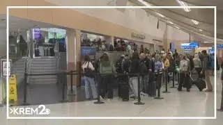 Free meals being served to TSA workers at Spokane International Airport