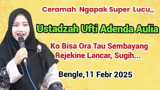 USTADZAH UFTI ADENDA AULIA !! ISRA MI'RAJ MASJID AL HIDAYAH BENGLE