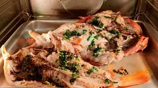 Receta de cabracho y gallineta a la espalda, fàcil y deliciosa  / Recetas de cocina