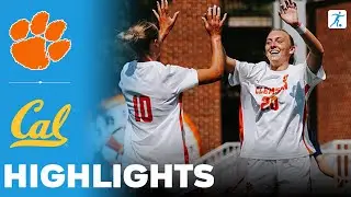 Clemson vs California | NCAA College Women's Soccer | Highlights - September 14, 2025