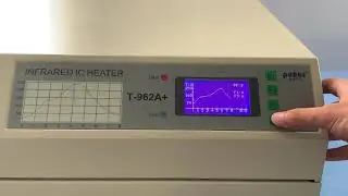 Infrared Electric SMT Reflow Oven Lead Free Drawer type T962A+