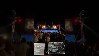 DJ Night Lighting Setup ✨ | Small Club Console Effects 🎛️ #djlights #clubdj