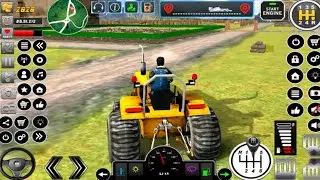 Impossible Heavy || Tractor Tracks Driving Cargo || Tractor Trolley Offroad Driver