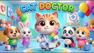Cats Doctor -6 | Learn more about cats for kids | Kids academy | Baby Toons | Kids Video
