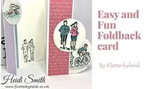 Fun Fold #96 How to make a Fun Triple fold Foldback card CRAFT HOW TO