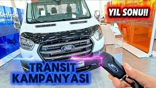 Ford Transit Kamyonet YIL SONU KAMPANYASI 🔥 Transit 350M A&ccedil;ık Kasa Kamyonet Aralık Ayı SON FIRSATLAR