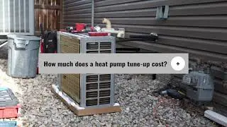 How much does a heat pump tune-up cost?