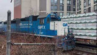 NYAR: RS301 with GMTX Duo went into emergency while shoving the CSX inbound train to Fresh Pond Yard