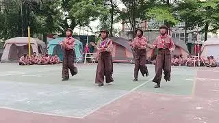 LOMBA YEL-YEL PERJUSA PANGKALAN SMPN 12 BALIKPAPAN [8-11 PUTRI]