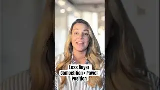 ⚔️ Less Competition = Power Position 🏡 #realestatemarket #realestate