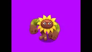 Flowah Purple Screen [idle_amber_island] | My Singing Monsters